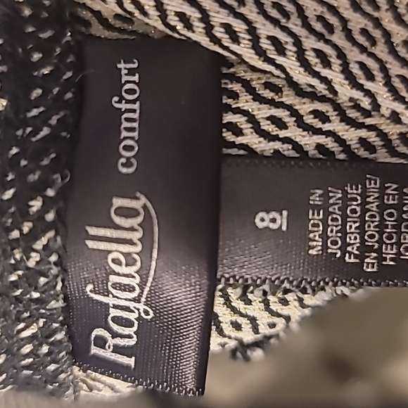 RAFAELLA 'Comfort' Pants, Textured Design, a Hint of Sparkles - Picture 7 of 8